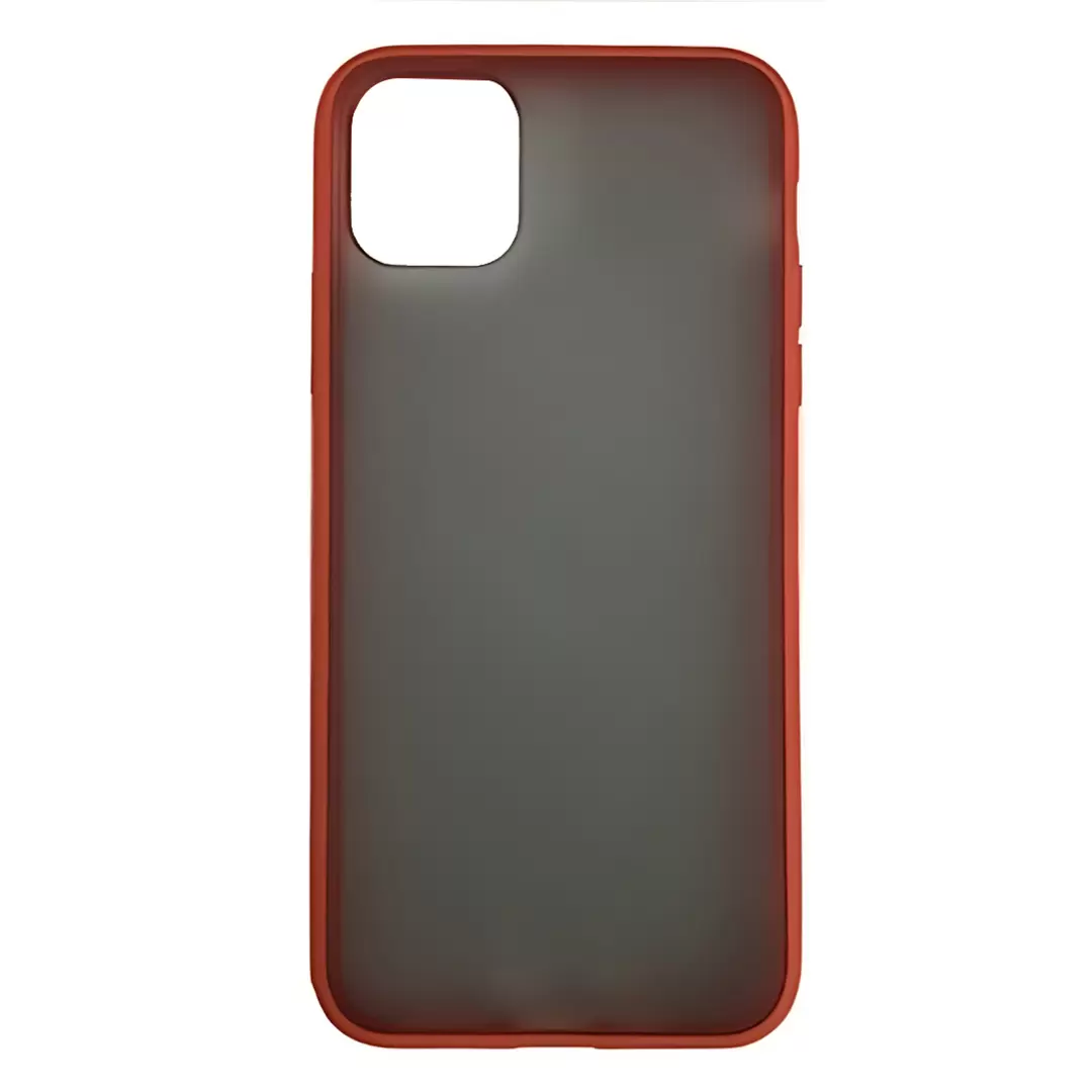 iPhone 14 Pro Max Smoke Transparent Twotone Red